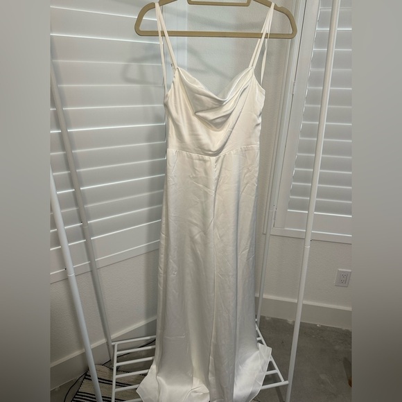 Fame and Partners Rosalie Jumpsuit Ivory NWT - Picture 6 of 7